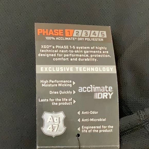 XGO (1) ACCLIMATE DRY mesh top - Black - Picture 10 of 13